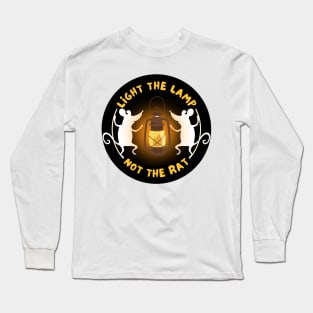 Light The Lamp redbubble not the rat Long Sleeve T-Shirt